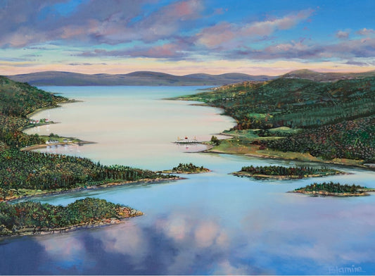 Kyles of Bute giclee print 