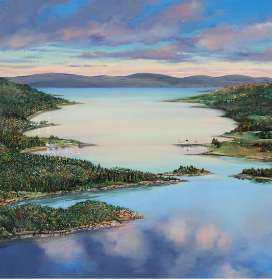 Kyles of Bute giclee print 