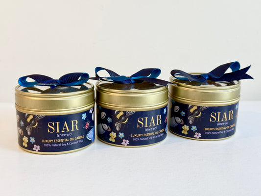 SIAR Luxury Essential Oil TRAVEL SIZE Candle