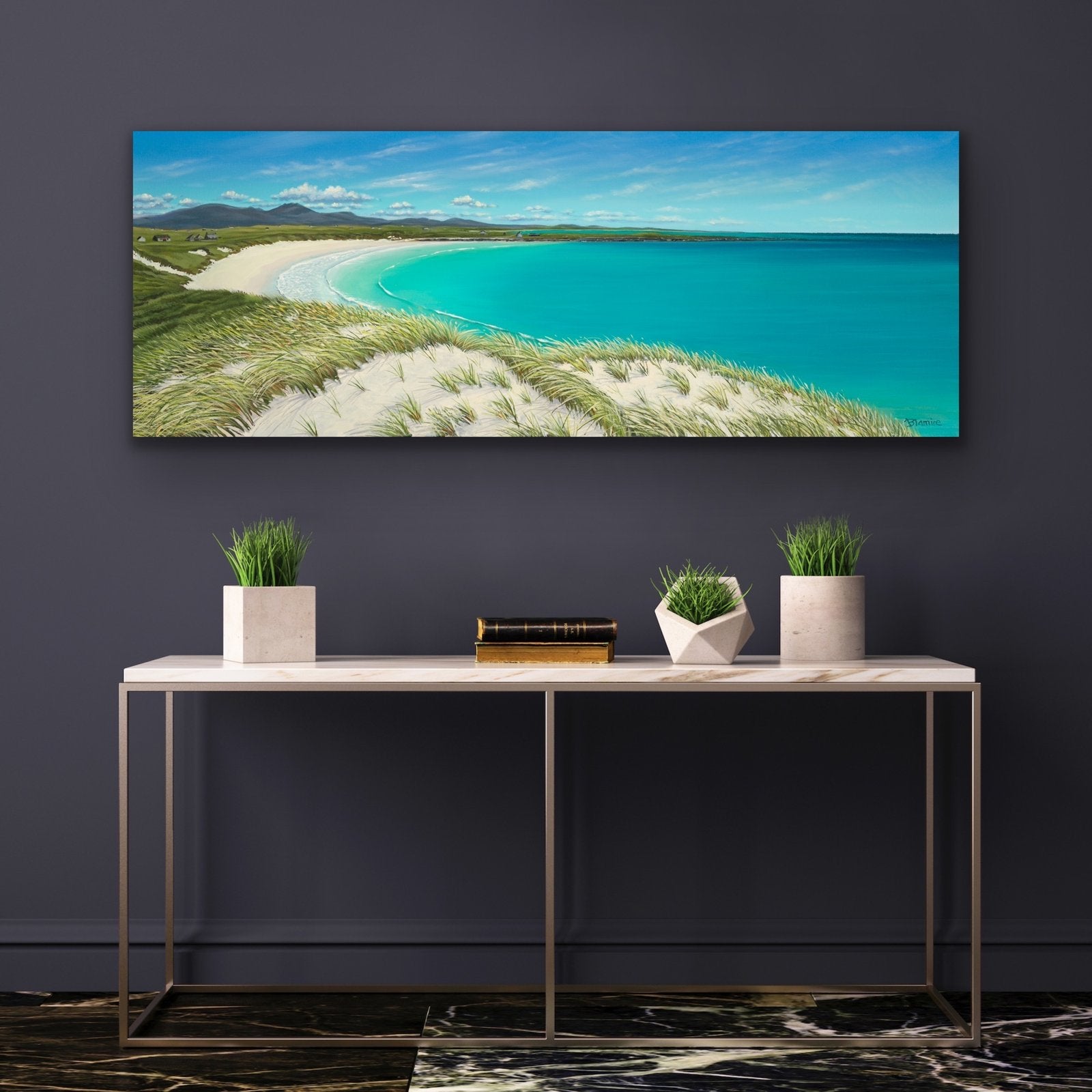 Culla bay, Benbecula giclee print