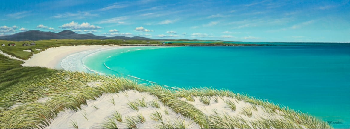 Culla bay, Benbecula giclee print