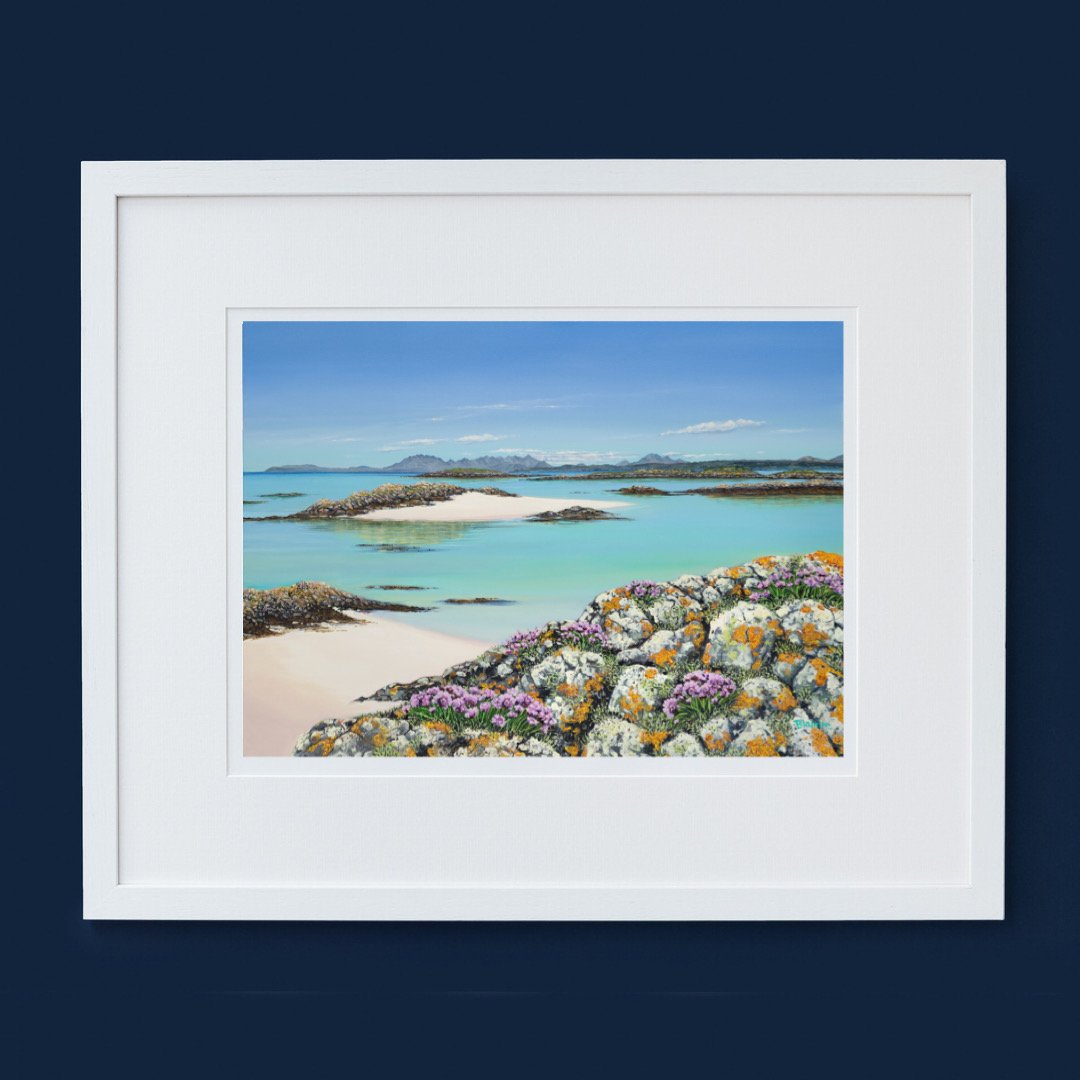 Island peace Arisaig Skye print