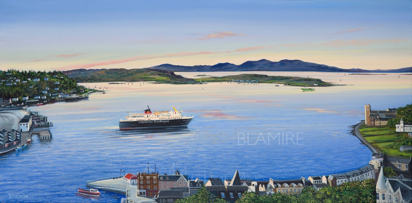 Oban giclee print 