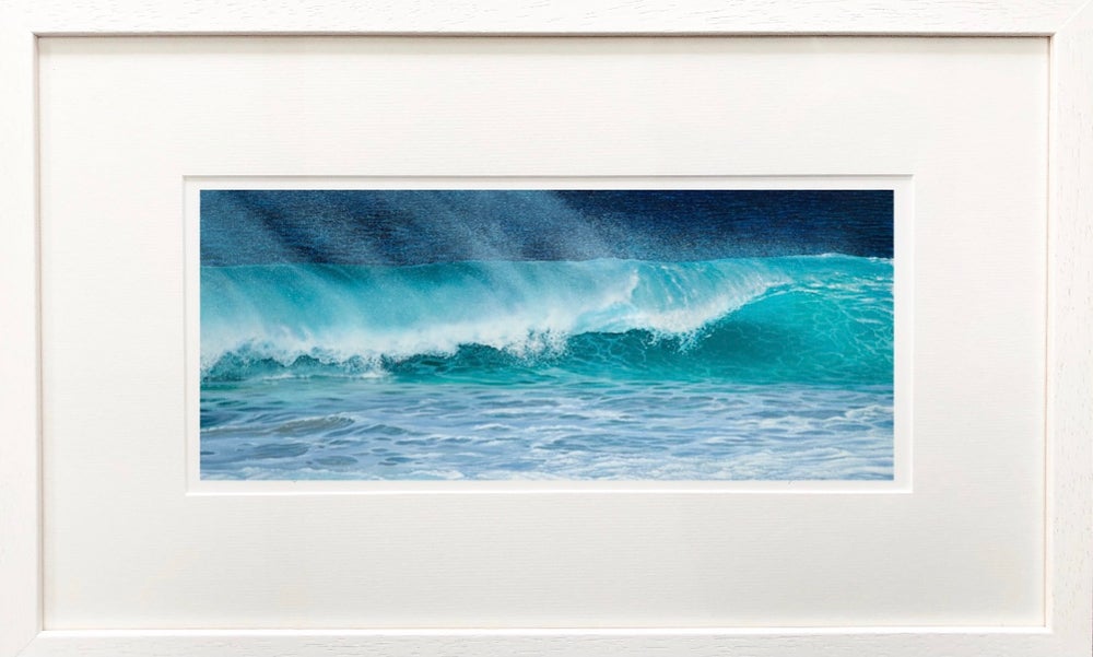 The Sound of the Sea Wave Print