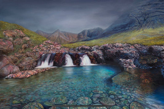 Fairy Pools Skye Giclée Print