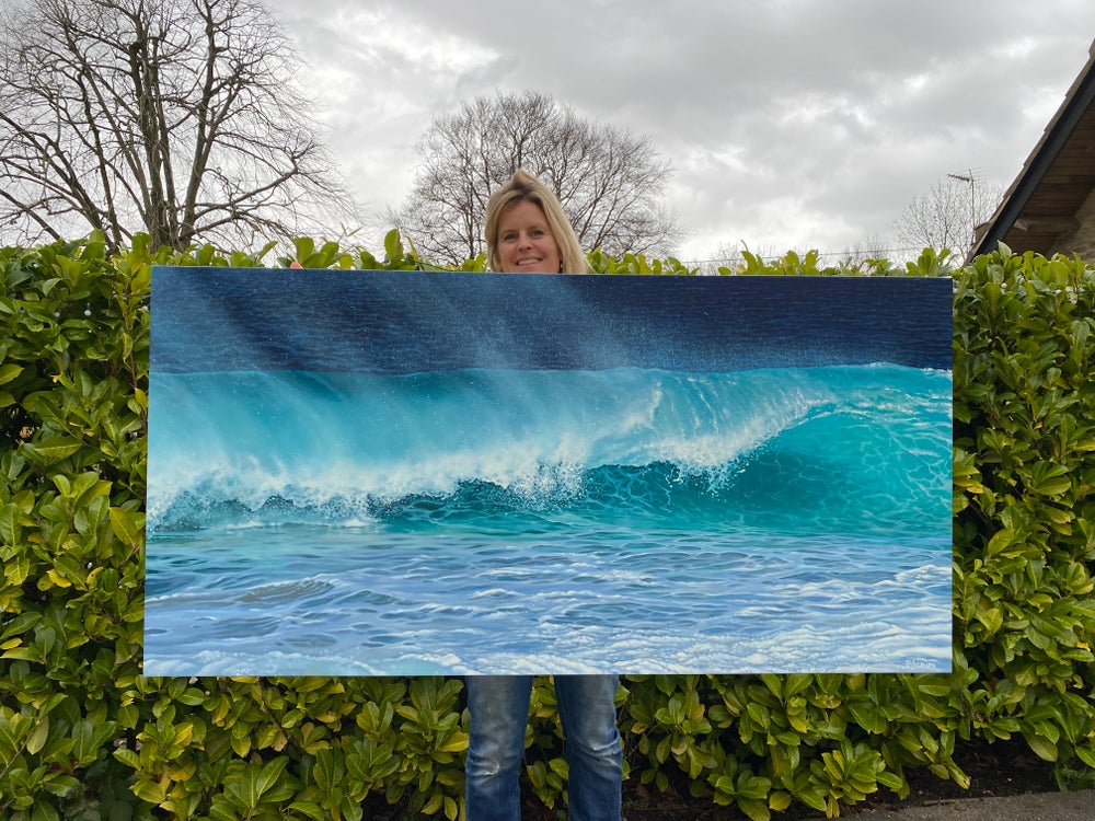 The Sound of the Sea Wave Print