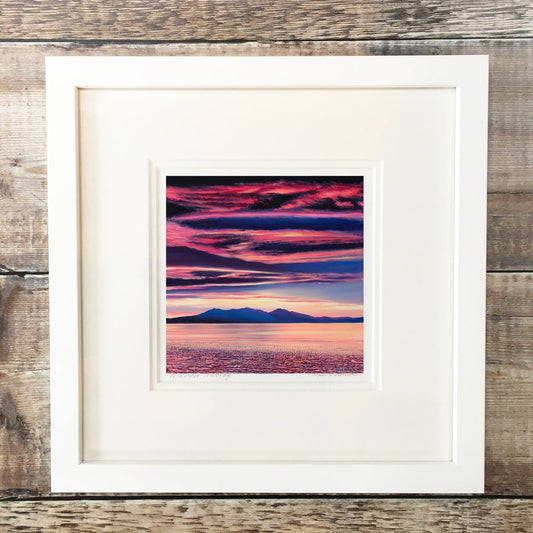 Arran Sunset Print