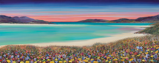 Luskentyre Machair Panorama Print