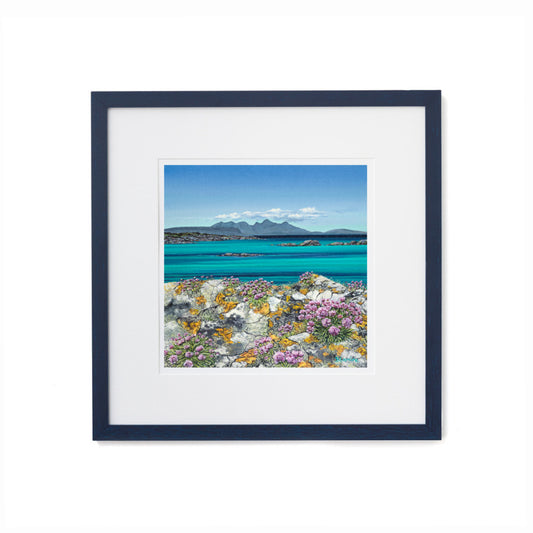 Arisaig Sea Pinks Print