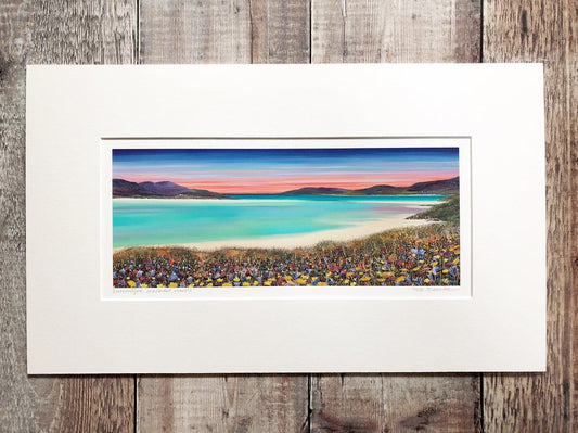 Luskentyre Machair Panorama Print