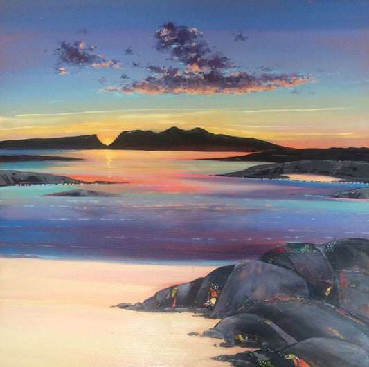 Arisaig Sunset Small Print