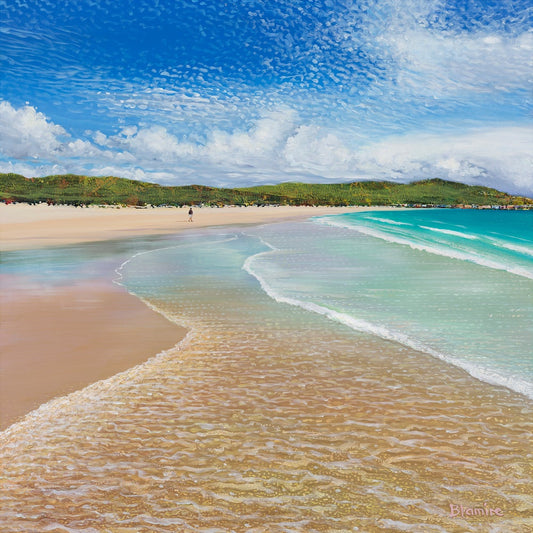 Feall Bay, Coll Giclée Print